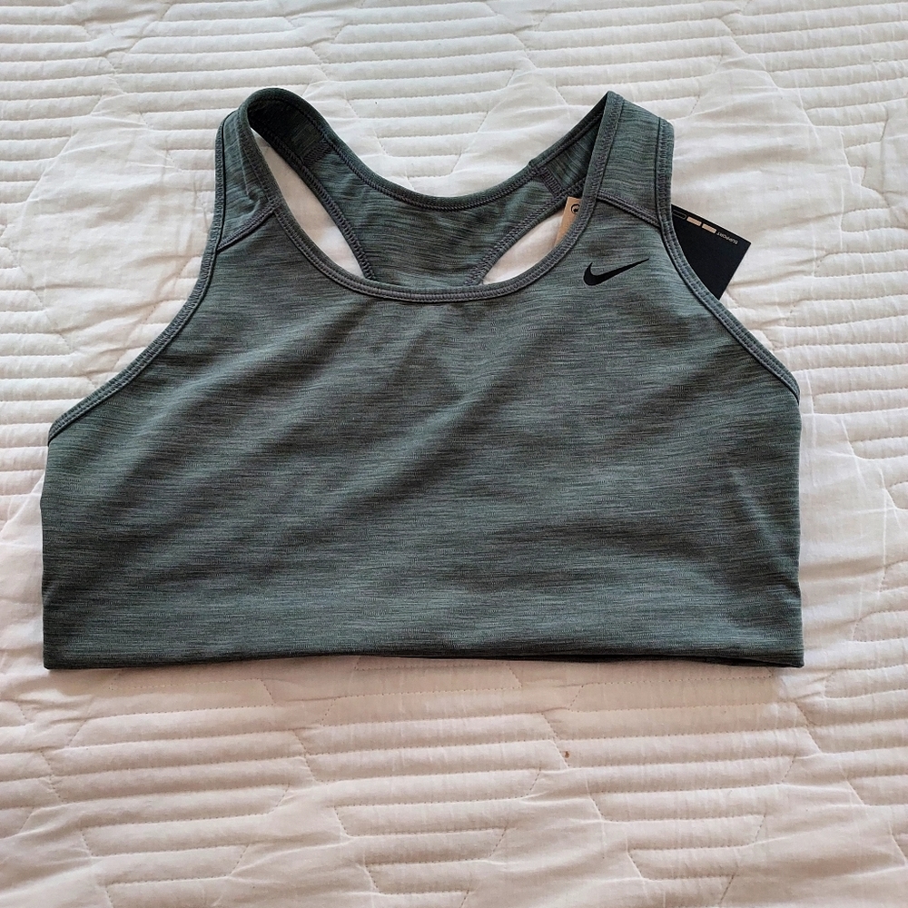 Grey Nike Sports Bra